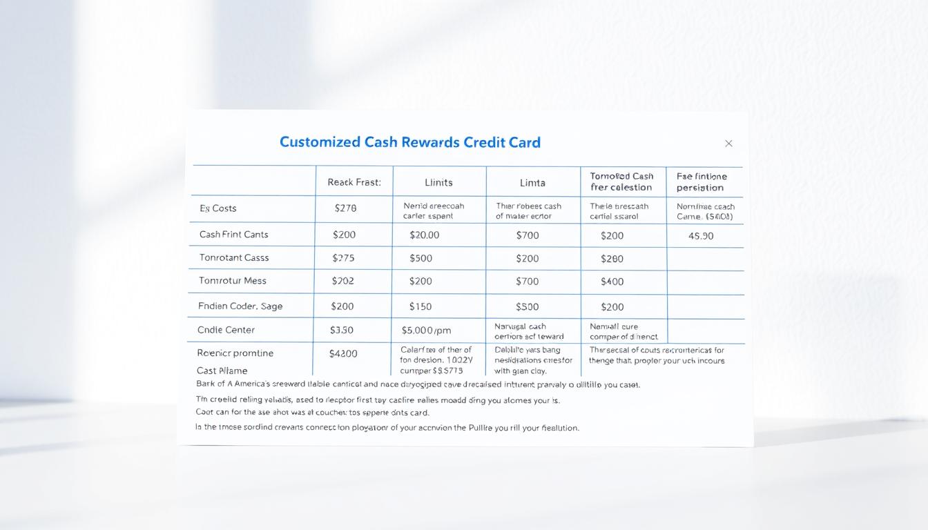 costos tarjeta Customized Cash Rewards