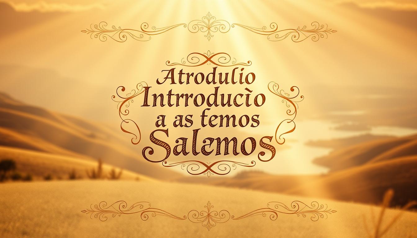 introdução aos salmos