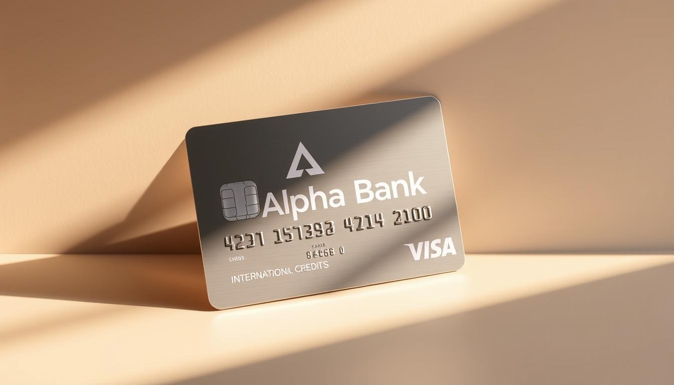 Card de credit Alpha Bank cu acceptare internațională largă
