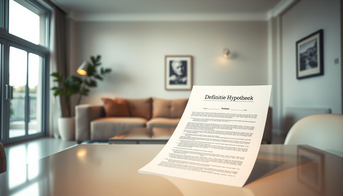 definitie hypotheek