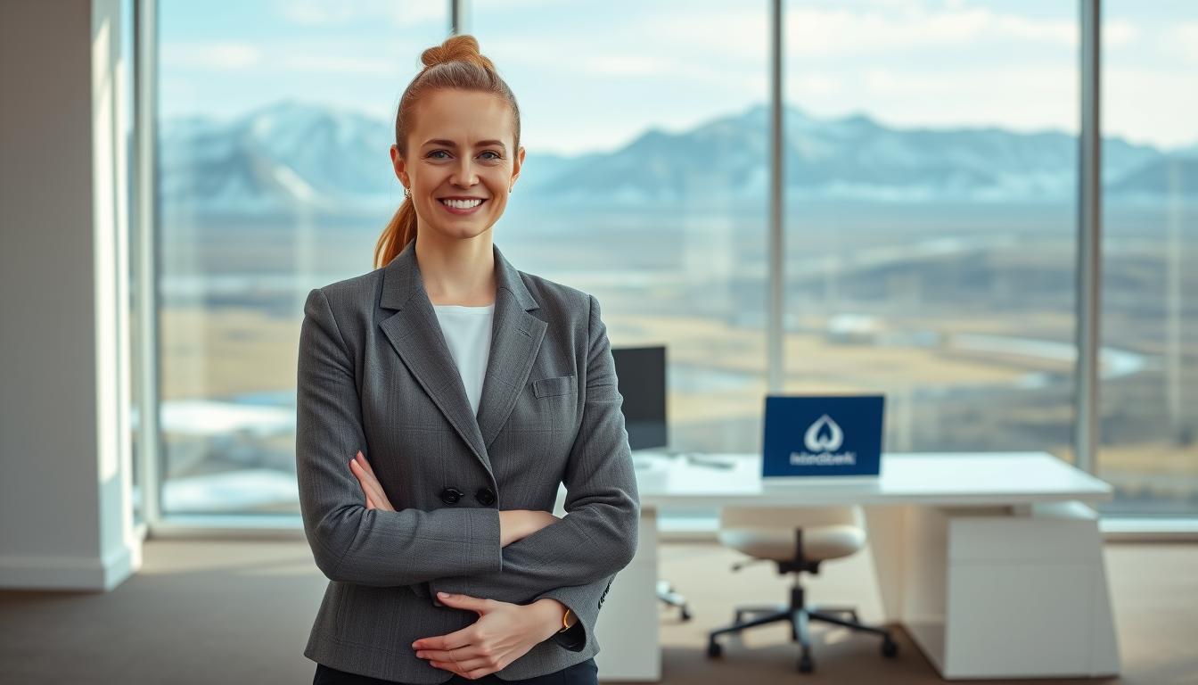 Fríða Íslandsbanki introduction