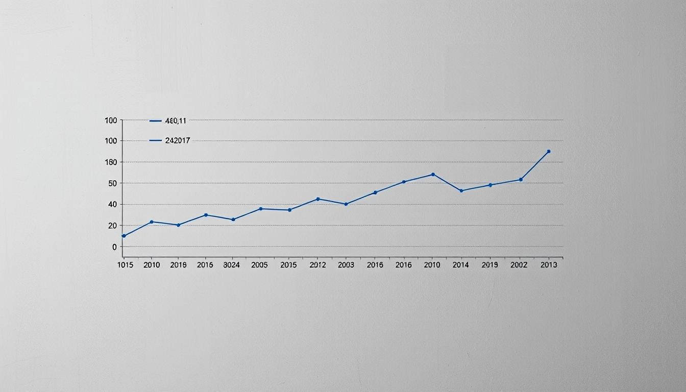 A detailed line chart depicting the historical inflation rates in Latvia over the past decade, displayed against a muted, textured background. The chart should be rendered in a minimalist, data-driven style, with clean gridlines and labels to highlight the key trends and fluctuations. The overall atmosphere should convey a sense of objective analysis, with a focus on clearly communicating the data without distracting visual elements. The lighting should be soft and even, creating a calm, scholarly mood appropriate for the subject matter.