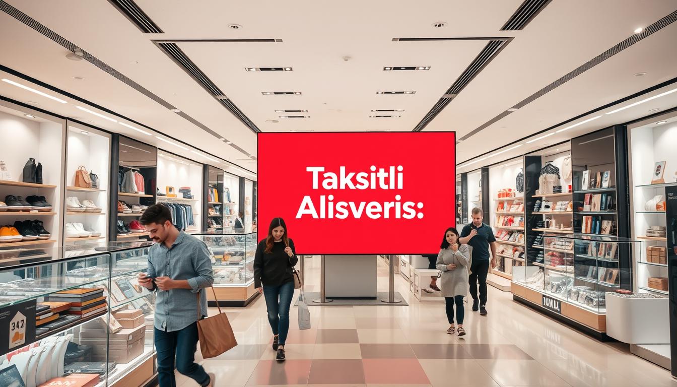 taksitli alışveriş
