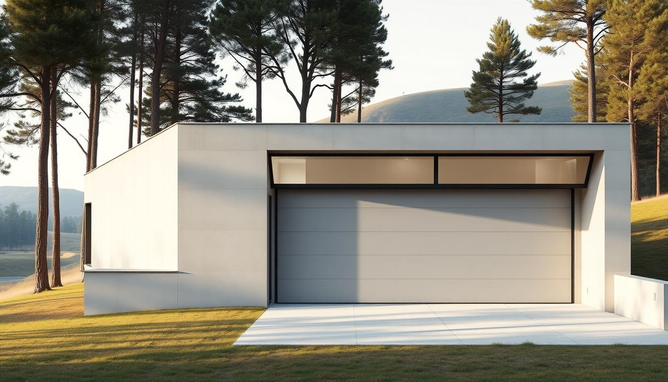 10 minimalistische Garagendesigns 2025