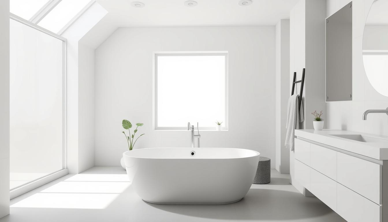 minimalistisches Badezimmer