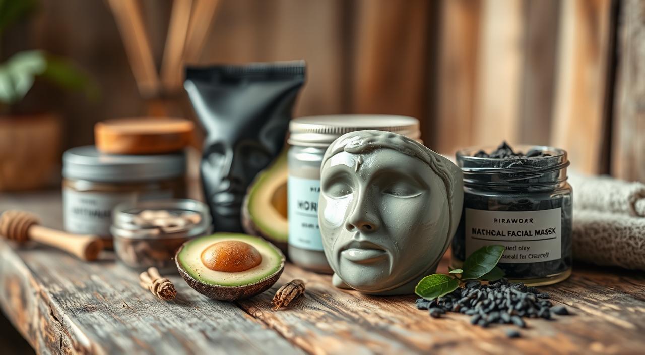 máscaras faciais naturais