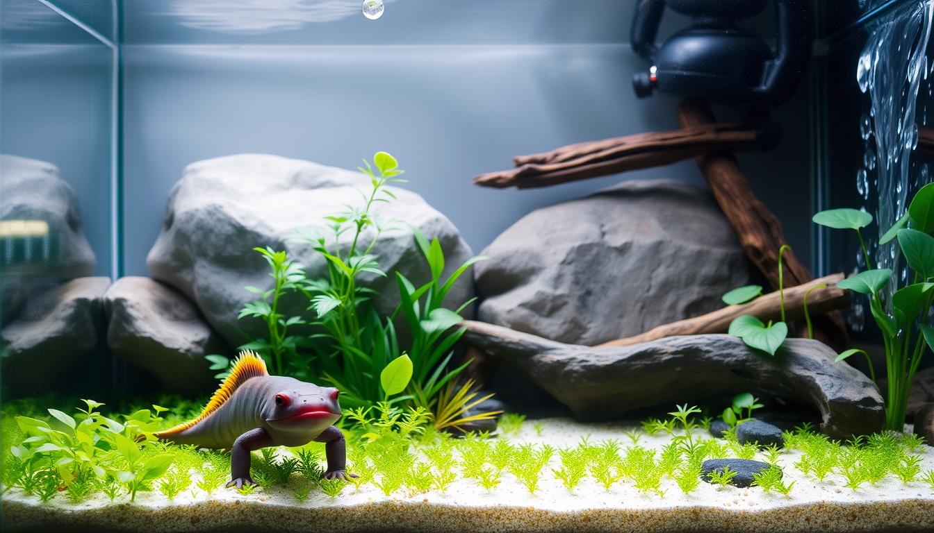 axolotl tank setupguide