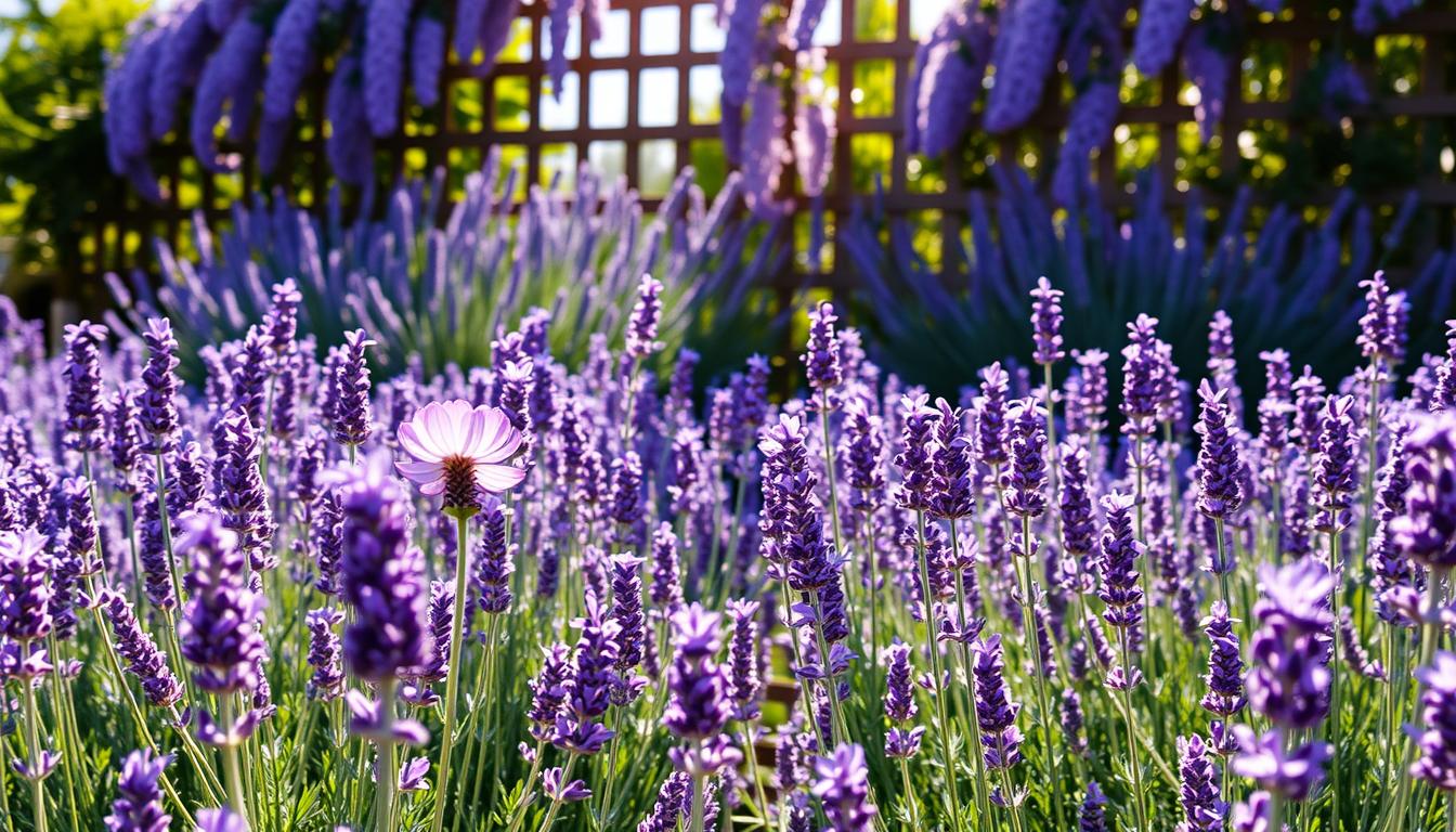 lawenda w ogrodzie aranżacje