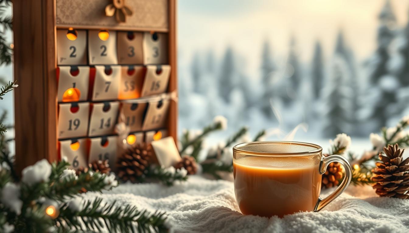 kalendarz adwentowy z herbatą