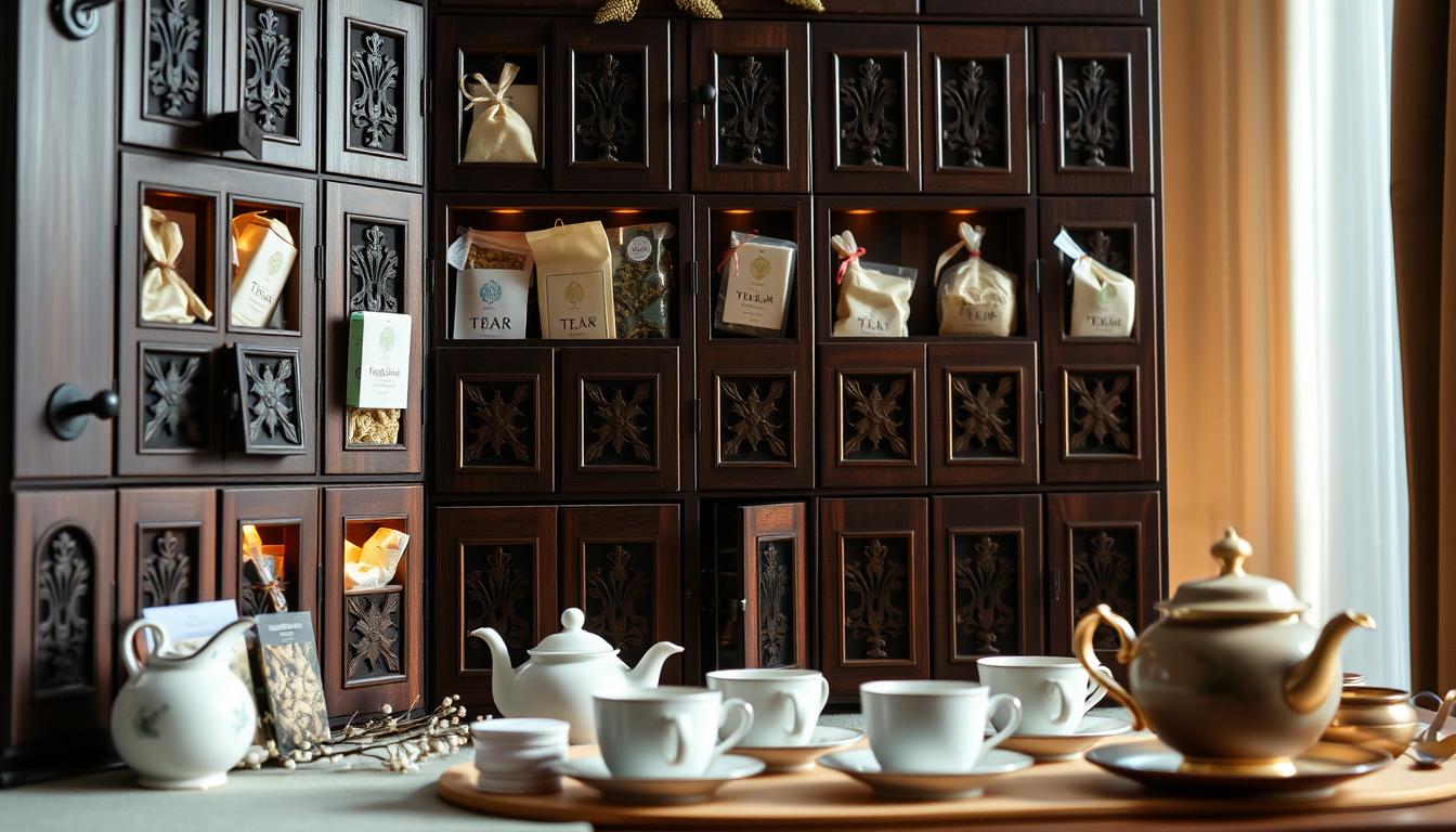 kalendarz adwentowy z herbatą