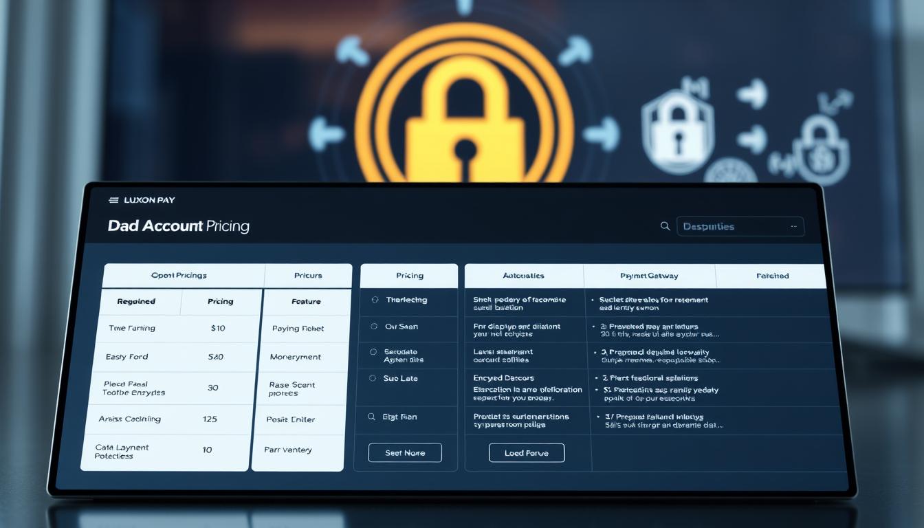 Luxon Pay account pricing