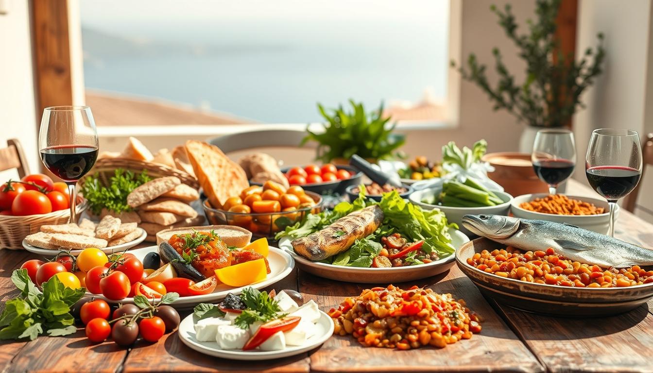 Mediterranean diet meals