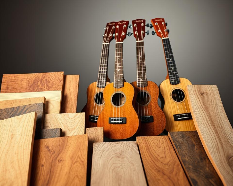 ukulele wood types