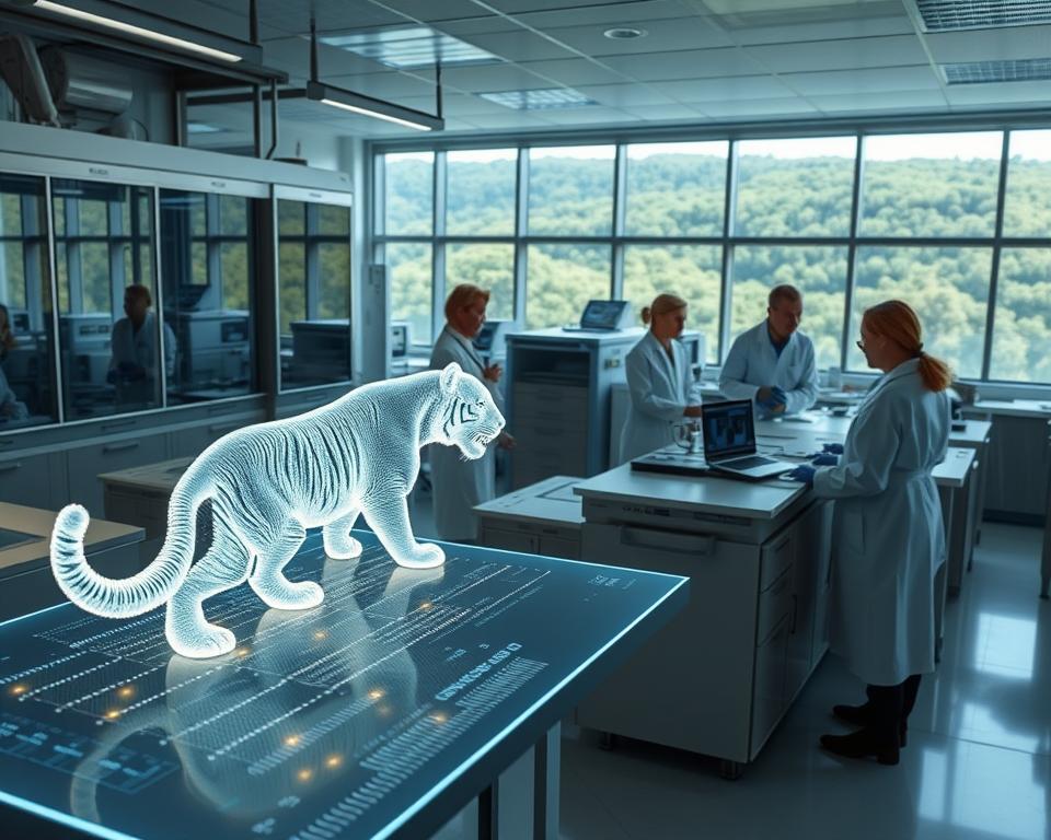 Tasmanian tiger genome sequencing