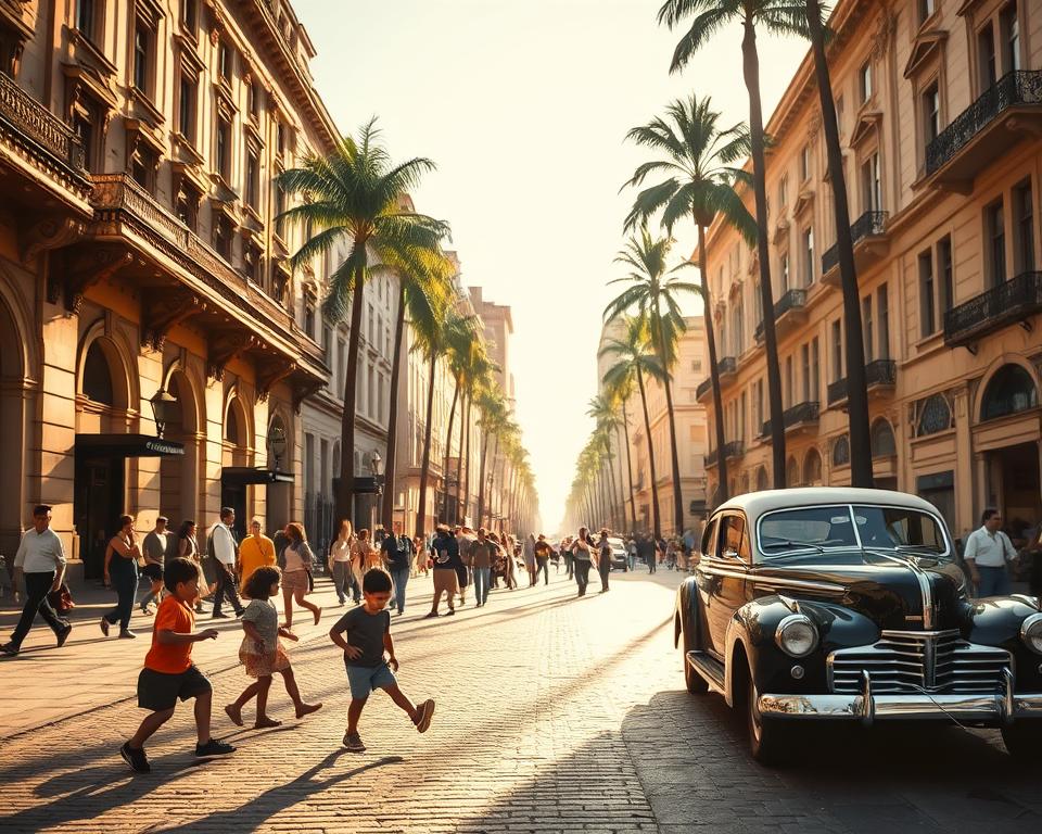 Early life in Buenos Aires