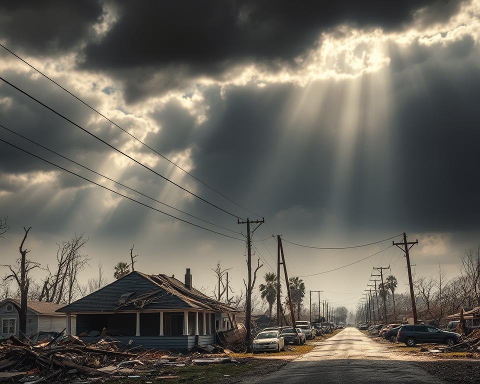 tornado damage