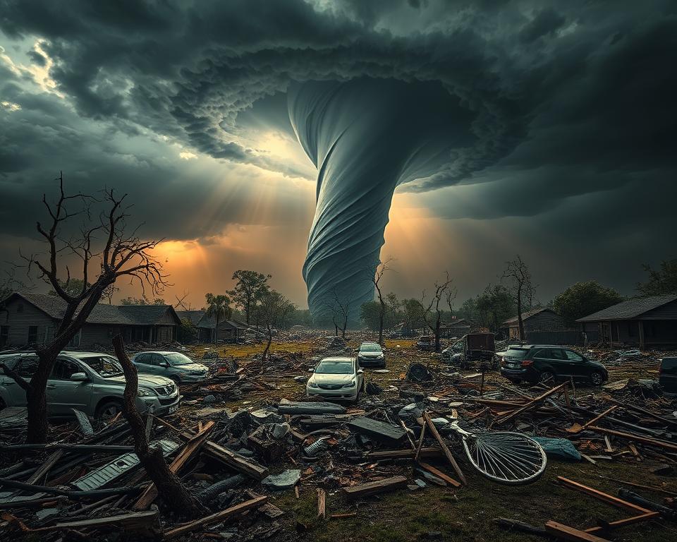 tornado damage