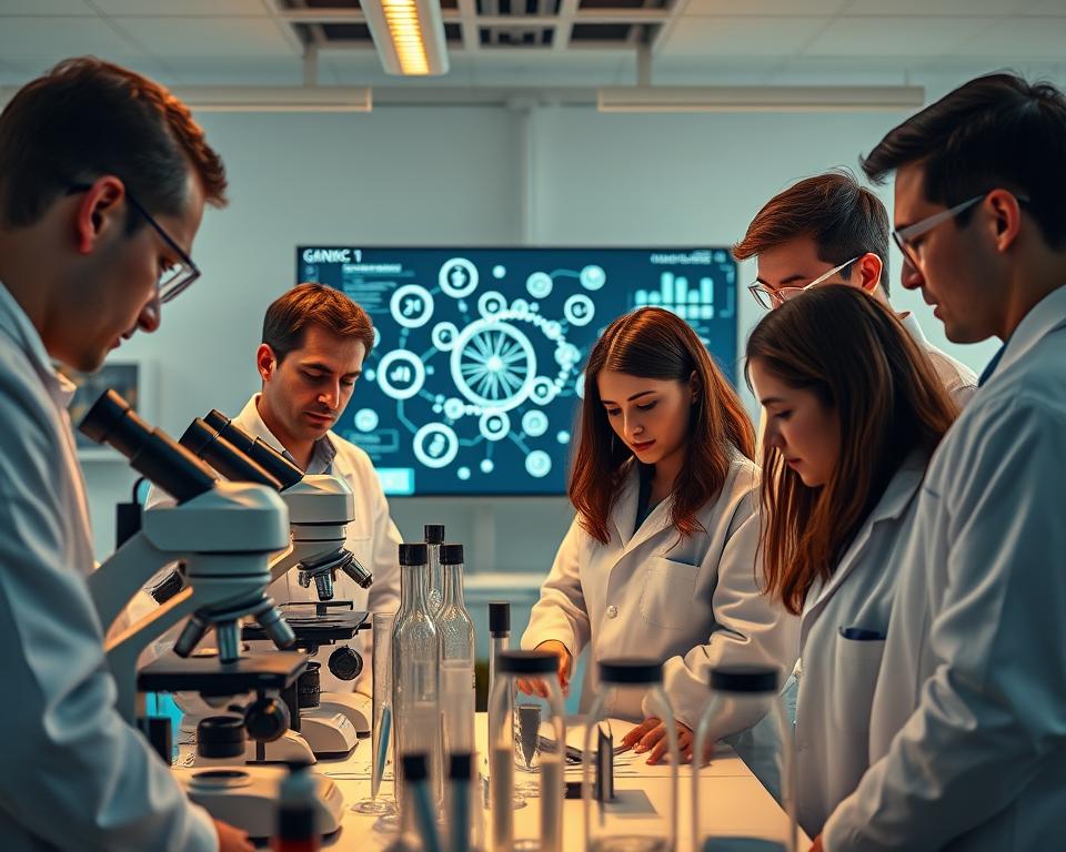 genetic engineering team