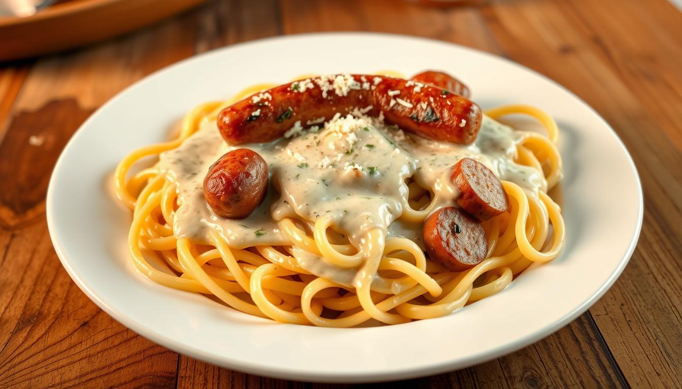 Sausage Alfredo Pasta: A Hearty and Satisfying Dish sausage alfredo pasta