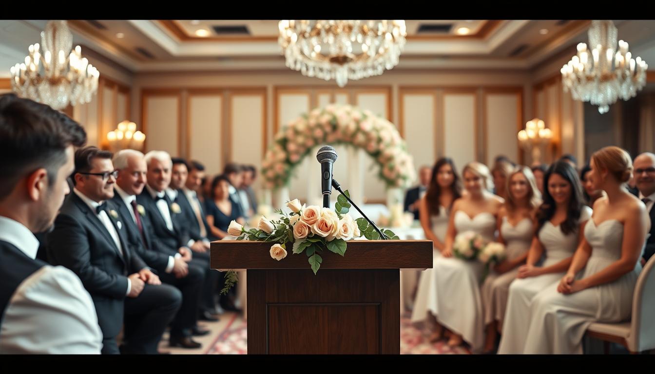 wedding speech roles