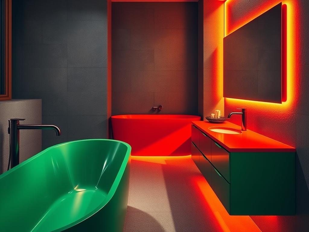 Bold Bathroom Colors