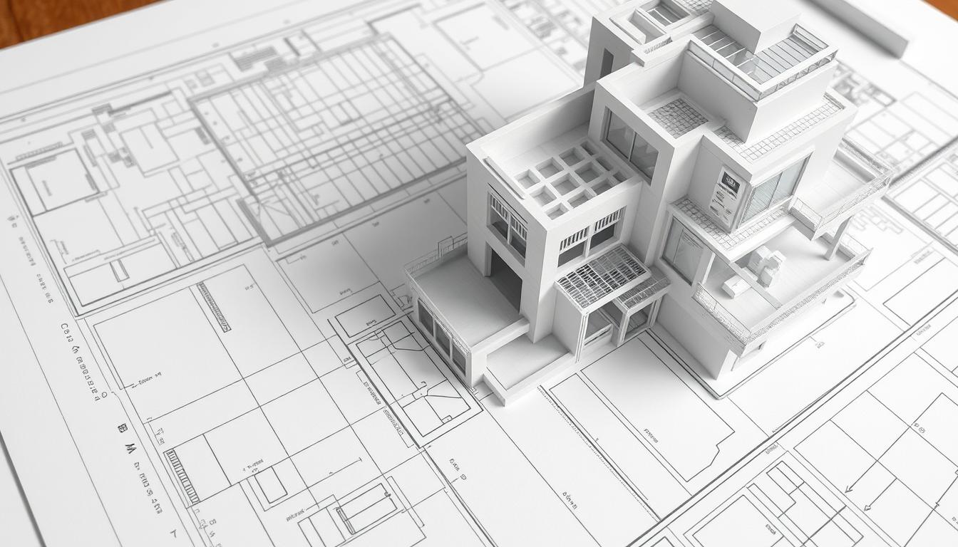 Detailed architectural plans for residential projects in Abu Dhabi