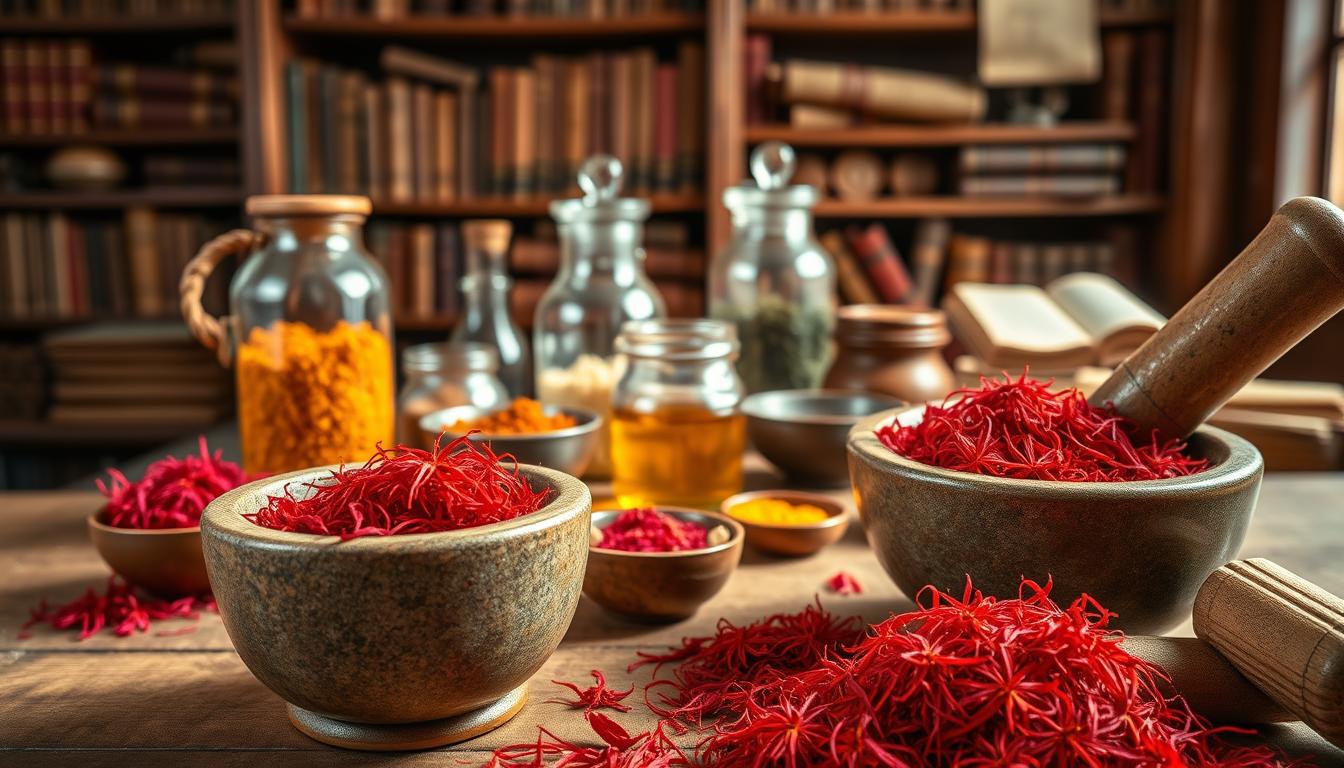 saffron in traditional medicine