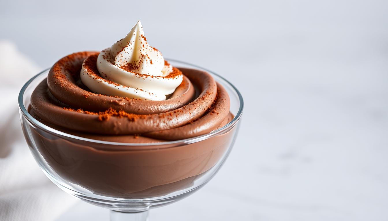delicious chocolate mousse