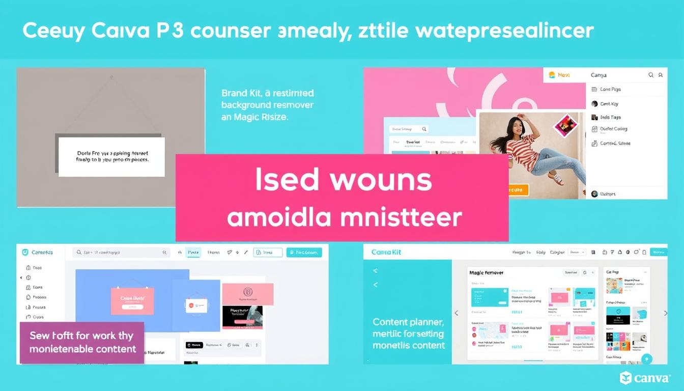Key Canva Pro features that help with monetization