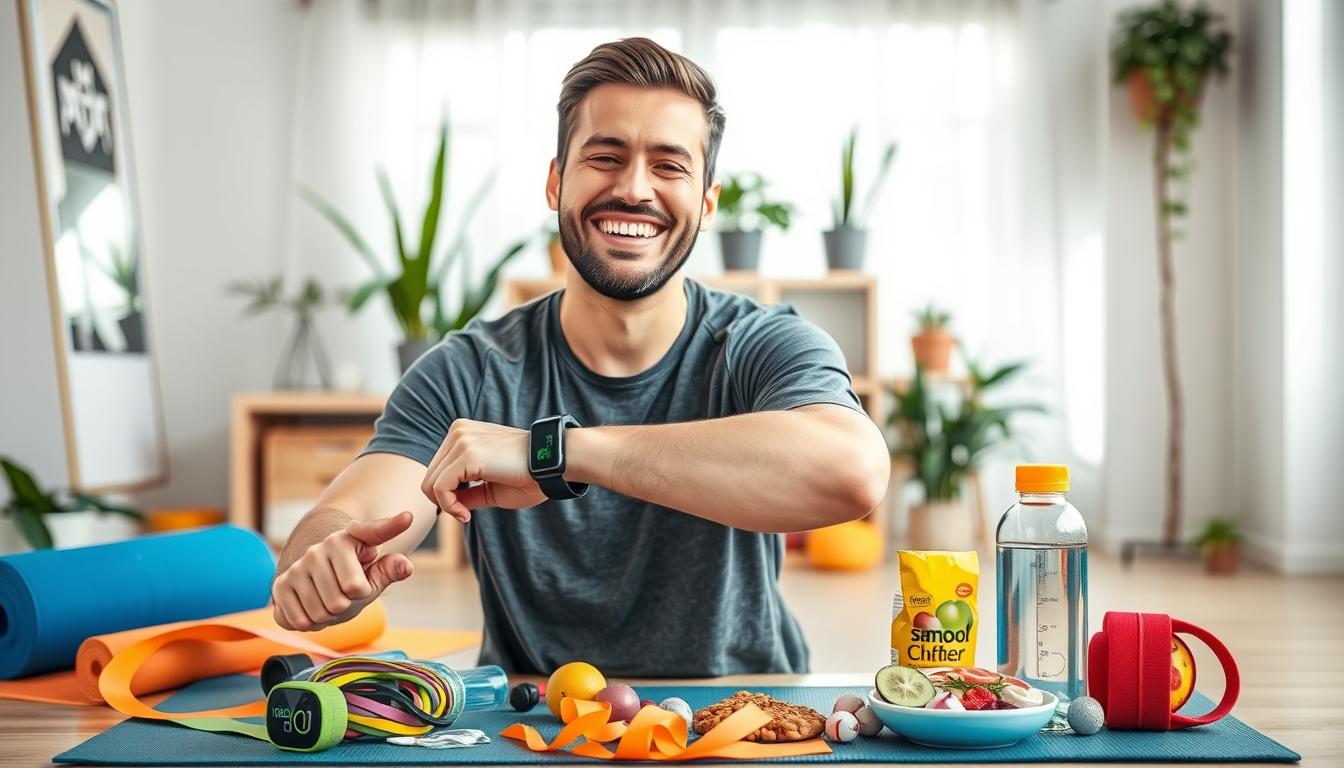 Staying motivated with personal rewards for fitness goals