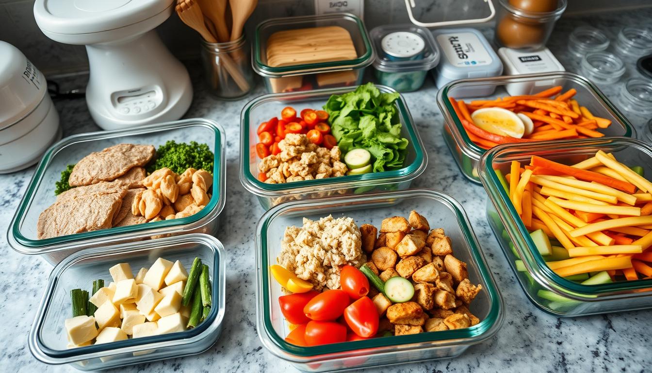 How to Start Keto Diet: A Step-by-Step Guide for Beginners 10 Keto meal prep containers with variety of prepared keto-friendly meals