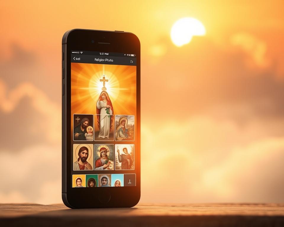 app de fotos religiosas