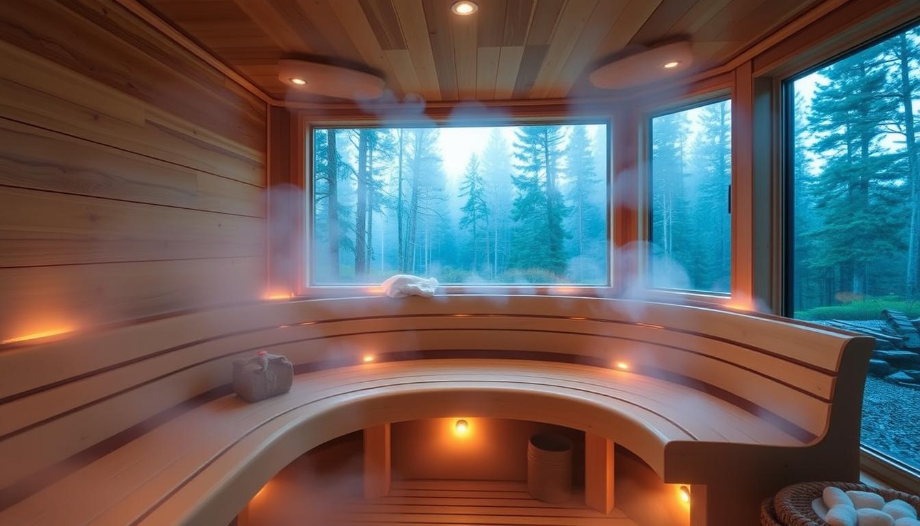 three person saunas
