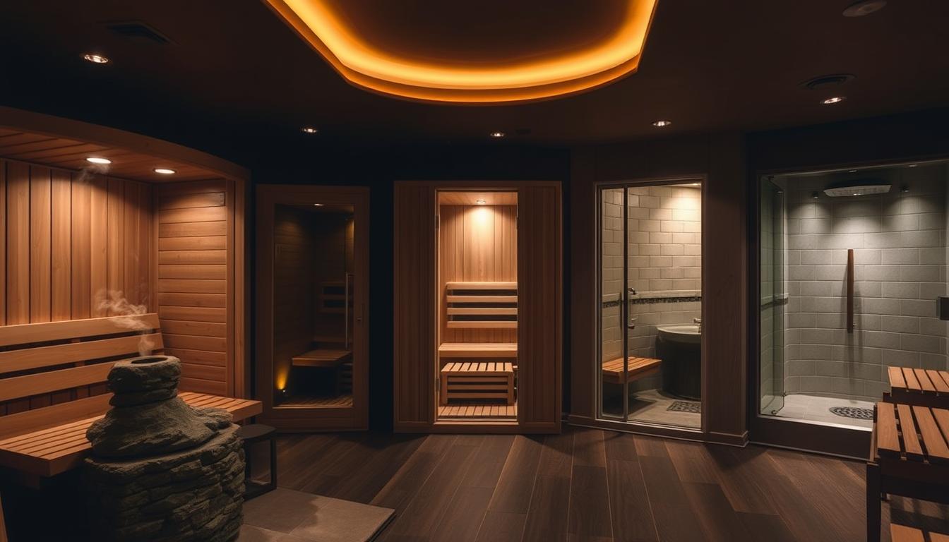 types of saunas