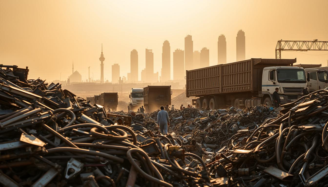 Metal Scrap Recycling in Dubai