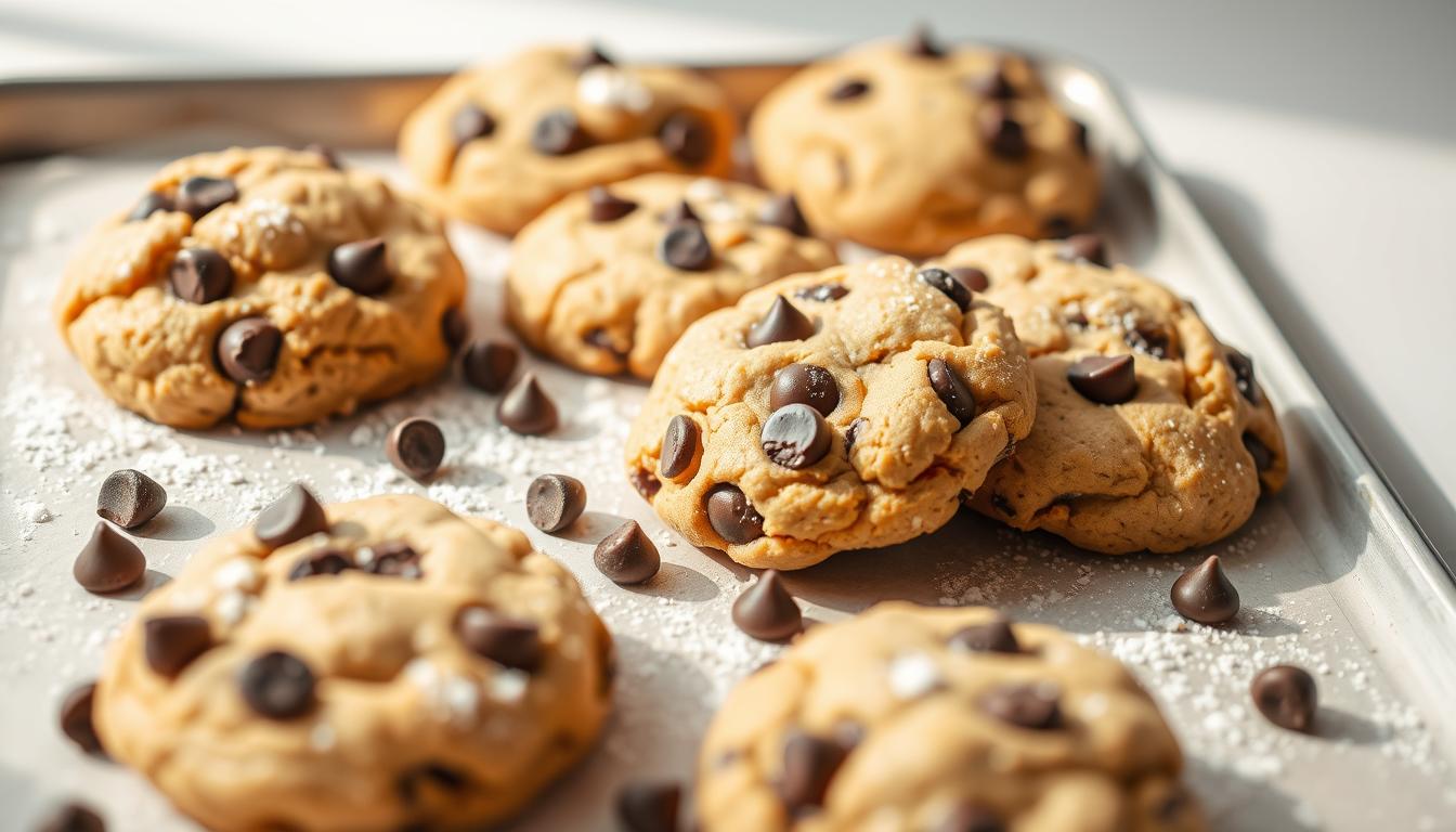 gluten free vegan chocolate chip cookies
