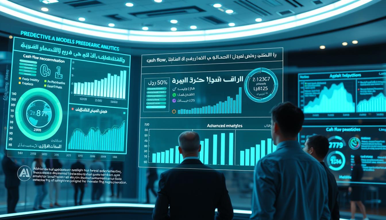 تحليلات متقدمة للتدفقات النقدية باستخدام الذكاء الاصطناعي