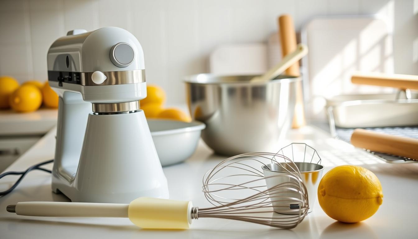 Easy Lemon Cake Baking Tools