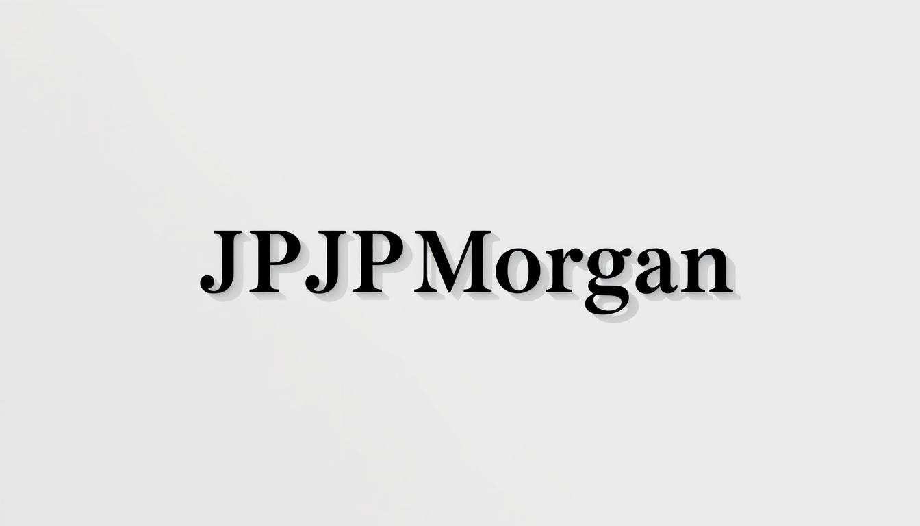 JP Morgan logo brand identity