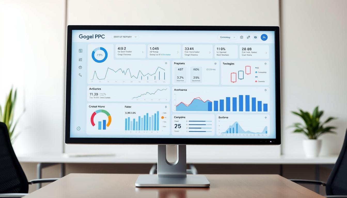 PPC reporting dashboard