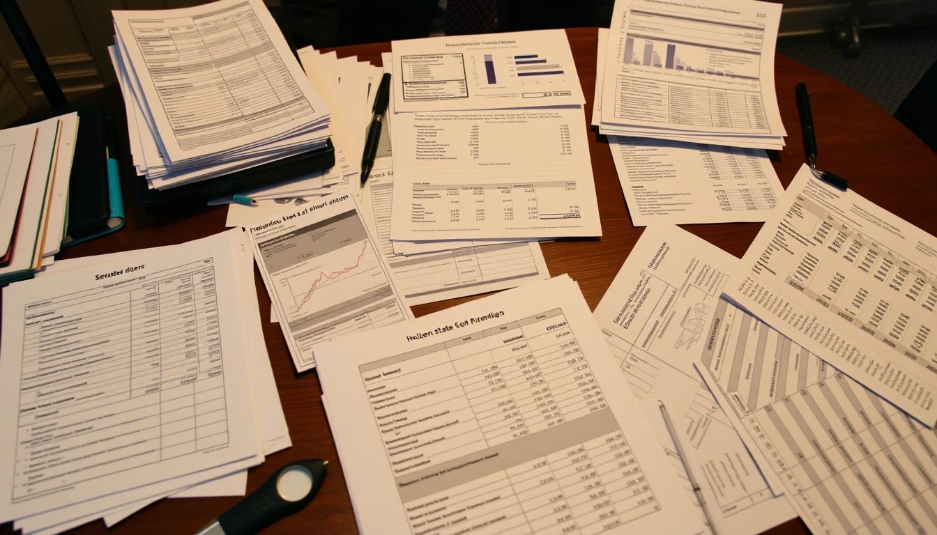 senator financial breakdown