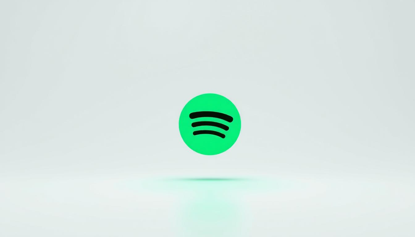 Spotify green circle logo design
