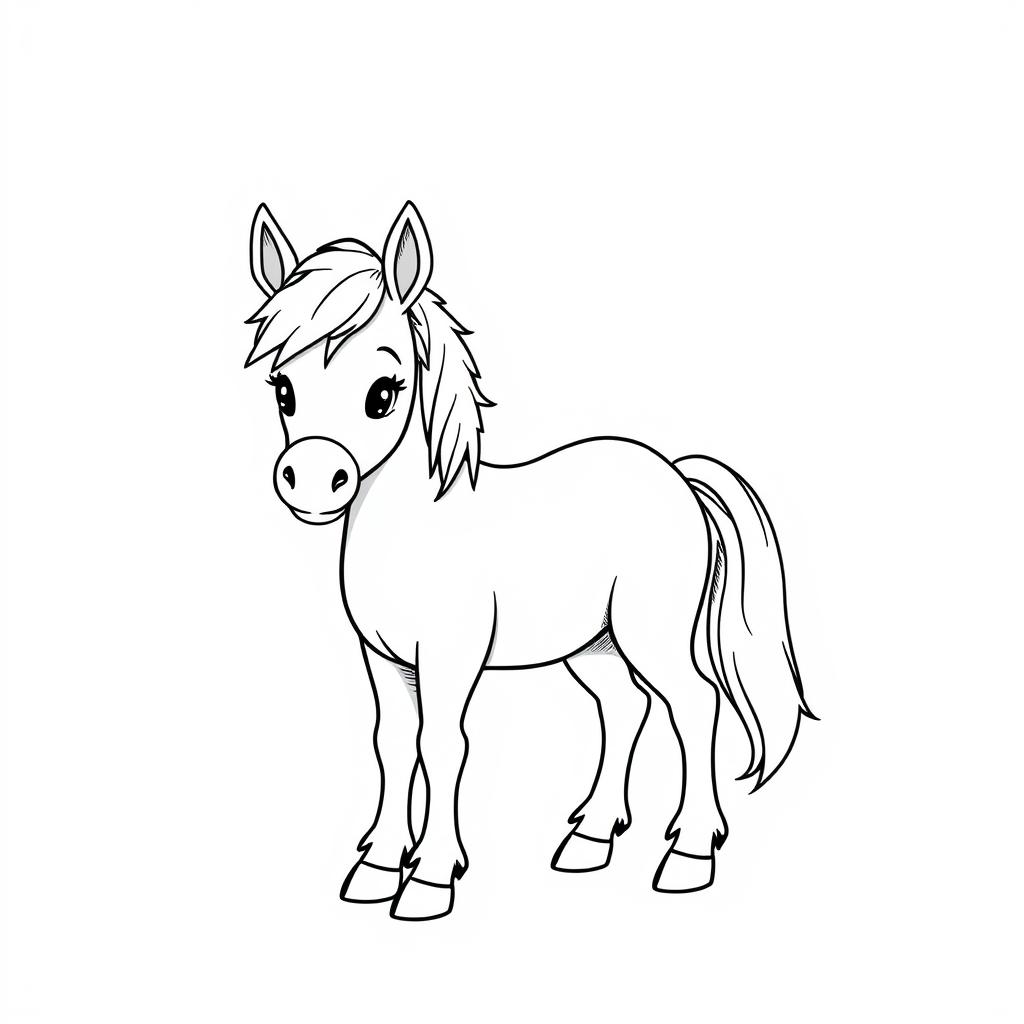 educational pony coloring resources