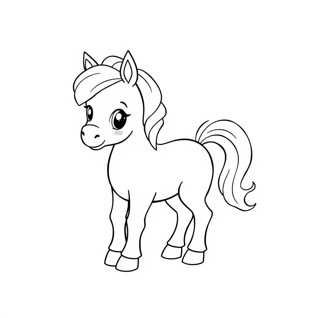 pony coloring pages