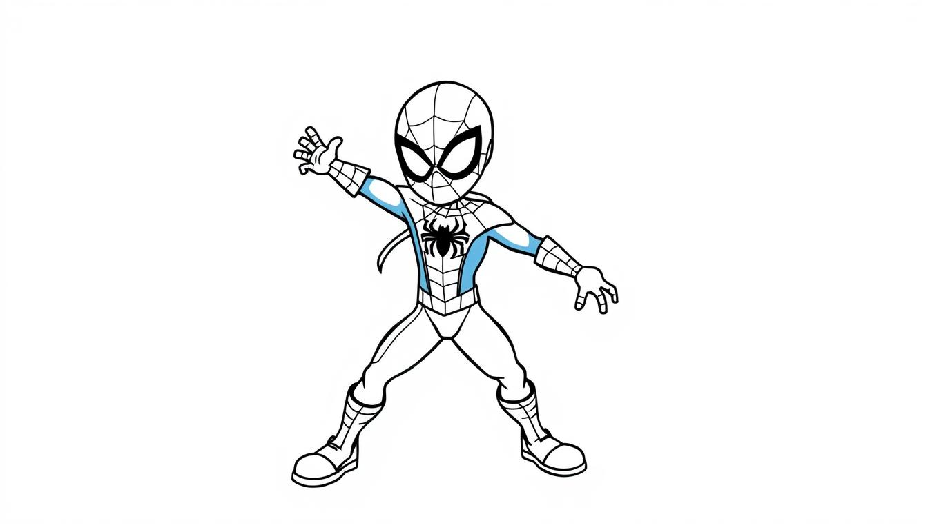 Spiderman coloring pictures