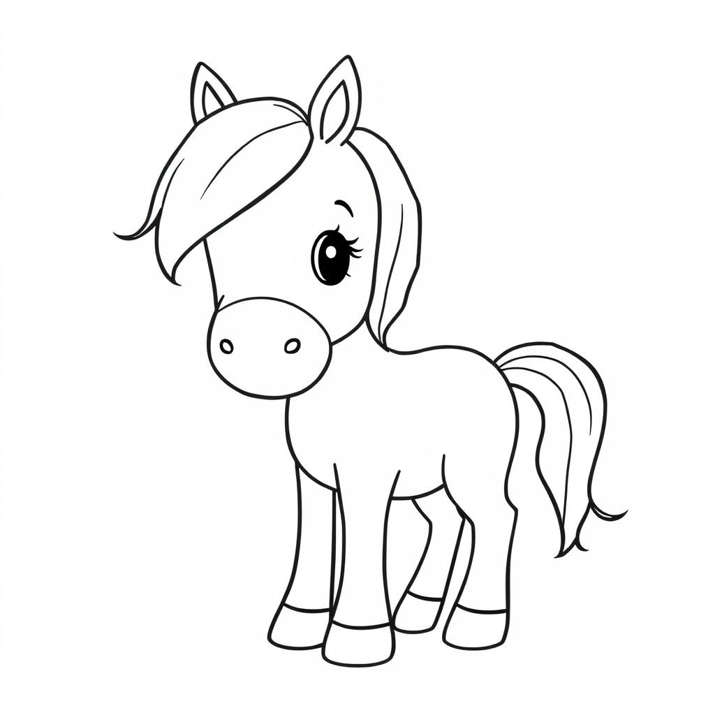 pony coloring pages