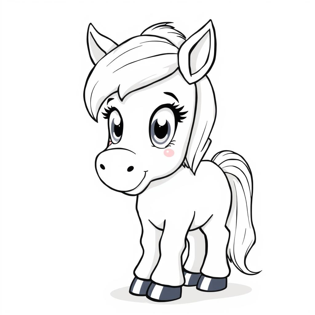 pony coloring pages