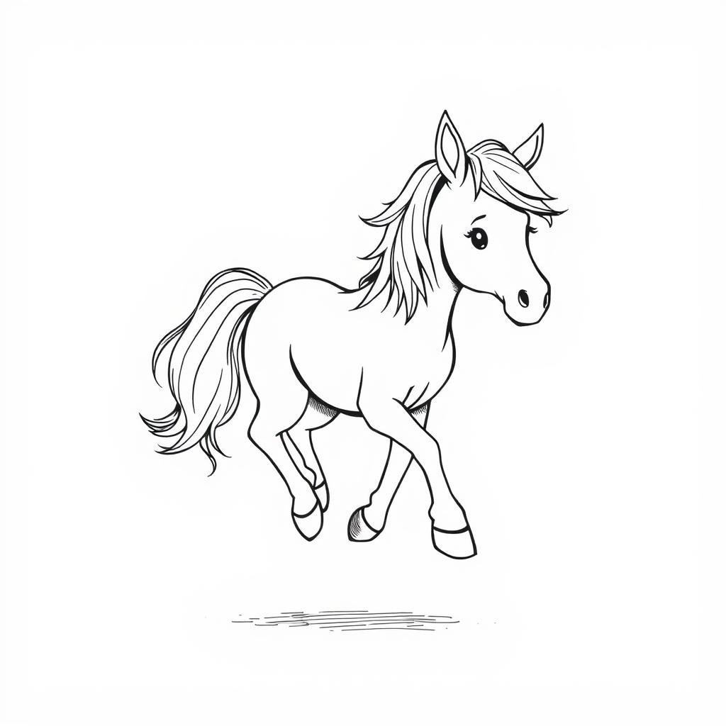 fun pony coloring games