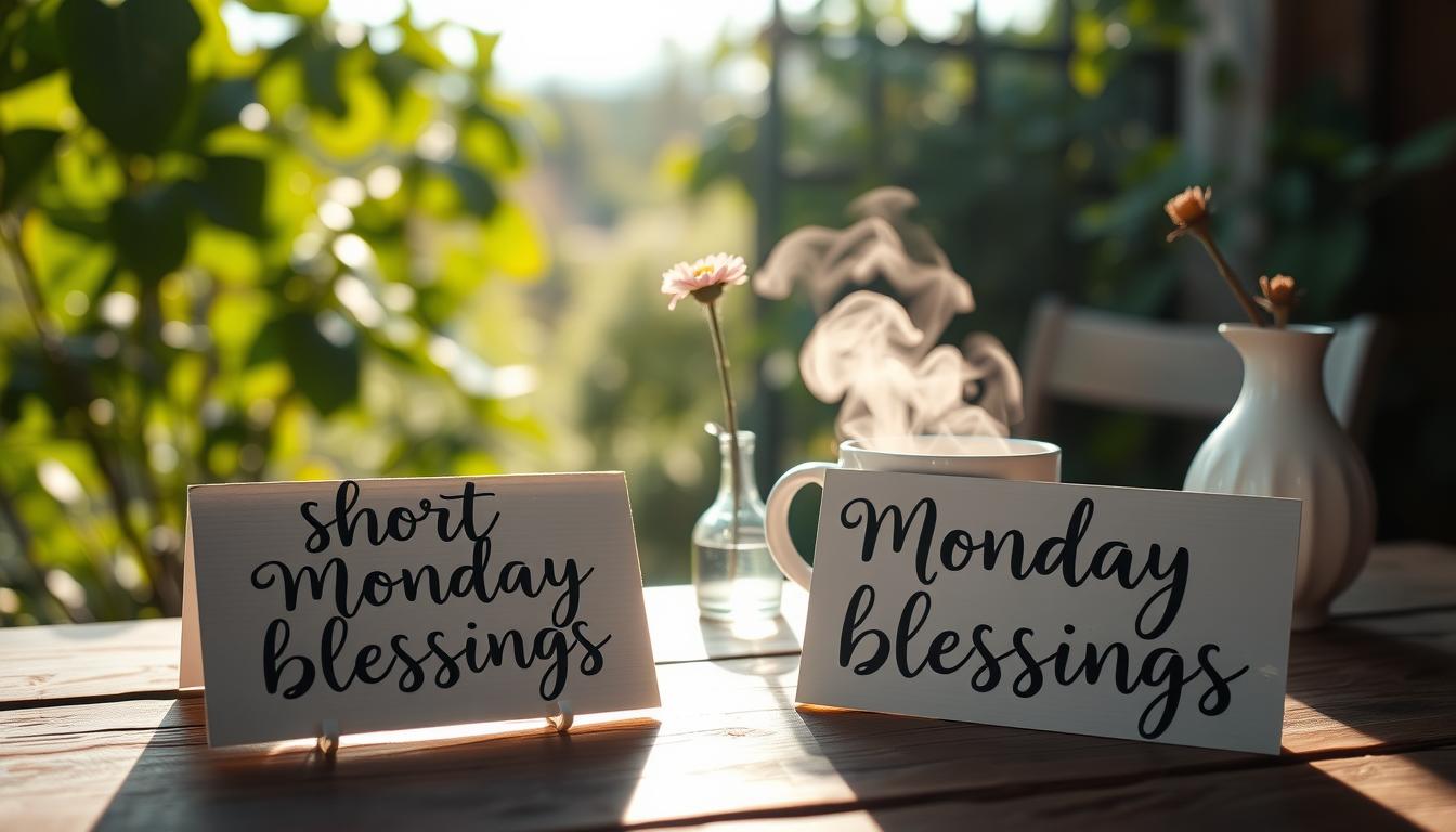 Short Monday Blessings