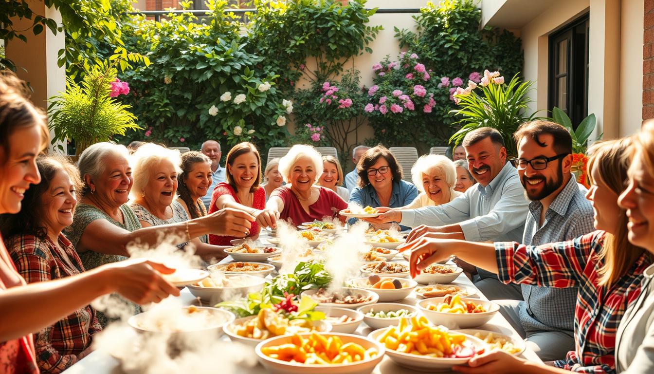 community building through shared blessings